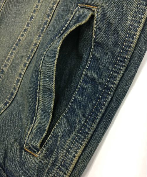 JILL BLAZE（ジルブレイズ）の「10オンスデニム／Gジャン（ブルゾン・メンズ・ブラック/ワンウォッシュ/インディゴブルー/ブルー系その他・M/L）」の9枚目の写真
