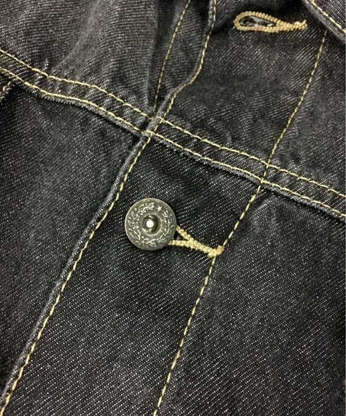 JILL BLAZE（ジルブレイズ）の「10オンスデニム／Gジャン（ブルゾン・メンズ・ブラック/ワンウォッシュ/インディゴブルー/ブルー系その他・M/L）」の6枚目の写真