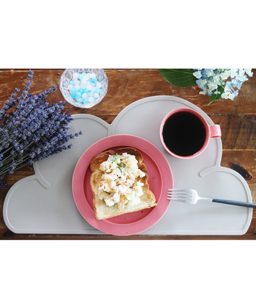 Jubilee(ジュビリー)の「クラウド シリコン ランチョンマット 【 2枚セット 】(ランチョンマット/テーブルウェア・レディース・ミント/ブラック/ホワイト/ライトグレー/ライトブルー/ローズ/ピンク/ラベンダー/チョコ/グレイッシュベージュ/ベビーピンク・FREE)」の4枚目の写真