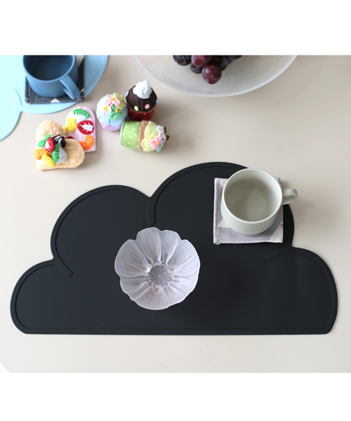 Jubilee(ジュビリー)の「クラウド シリコン ランチョンマット 【 2枚セット 】(ランチョンマット/テーブルウェア・レディース・ミント/ブラック/ホワイト/ライトグレー/ライトブルー/ローズ/ピンク/ラベンダー/チョコ/グレイッシュベージュ/ベビーピンク・FREE)」の17枚目の写真