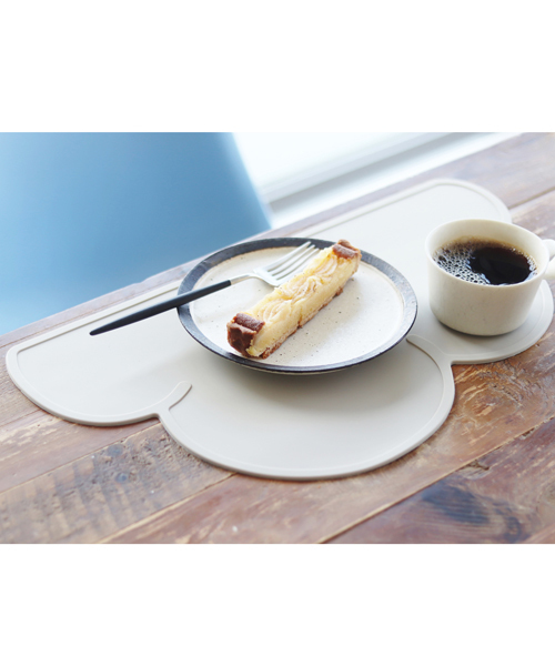 Jubilee(ジュビリー)の「クラウド シリコン ランチョンマット 【 2枚セット 】(ランチョンマット/テーブルウェア・レディース・ミント/ブラック/ホワイト/ライトグレー/ライトブルー/ローズ/ピンク/ラベンダー/チョコ/グレイッシュベージュ/ベビーピンク・FREE)」の19枚目の写真