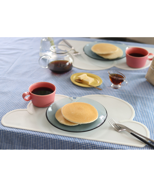 Jubilee(ジュビリー)の「クラウド シリコン ランチョンマット 【 2枚セット 】(ランチョンマット/テーブルウェア・レディース・ミント/ブラック/ホワイト/ライトグレー/ライトブルー/ローズ/ピンク/ラベンダー/チョコ/グレイッシュベージュ/ベビーピンク・FREE)」の20枚目の写真