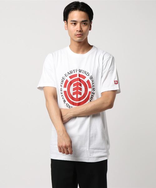 ELEMENT(エレメント)の「ELEMENT メンズ SEAL SS Tシャツ(Tシャツ/カットソー・メンズ・ホワイト/ブラック・LARGE/MEDIUM/X-LARGE)」の1枚目の写真