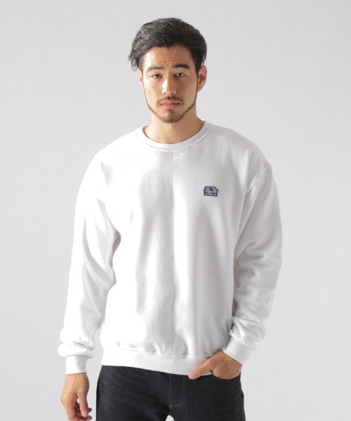 FRUIT OF THE LOOM（フルーツオブザルーム）の「【FRUIT OF THE LOOM（フルーツオブザルーム】裏起毛スウェット 18AW（スウェット・メンズ・ホワイト/ブラック・MEDIUM/LARGE）」の8枚目の写真