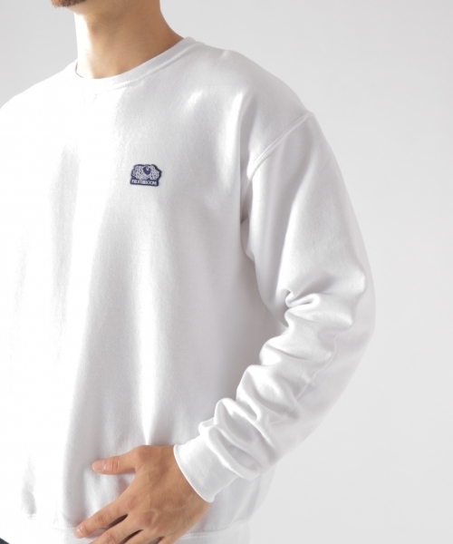 FRUIT OF THE LOOM（フルーツオブザルーム）の「【FRUIT OF THE LOOM（フルーツオブザルーム】裏起毛スウェット 18AW（スウェット・メンズ・ホワイト/ブラック・MEDIUM/LARGE）」の12枚目の写真