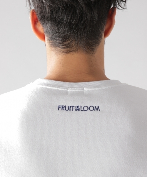 FRUIT OF THE LOOM（フルーツオブザルーム）の「【FRUIT OF THE LOOM（フルーツオブザルーム】裏起毛スウェット 18AW（スウェット・メンズ・ホワイト/ブラック・MEDIUM/LARGE）」の14枚目の写真