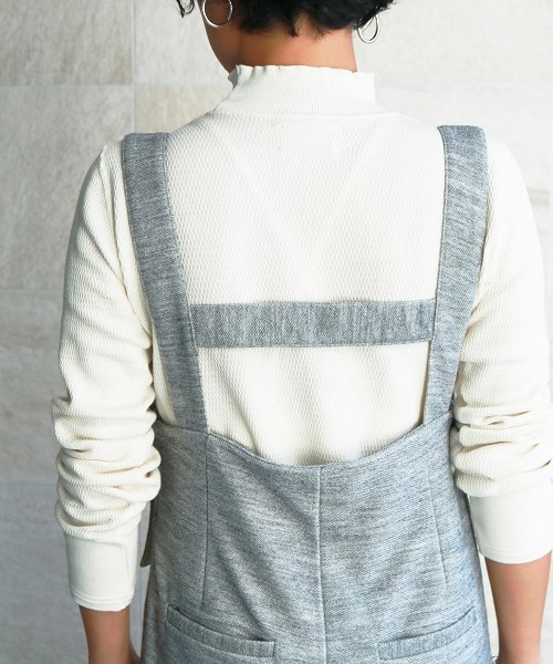 TODAYFUL（トゥデイフル）の「ハイウエストスエットサロペット