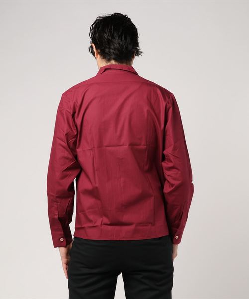 WALK IN CLOSET(ウォークインクローゼット)の「OPEN COLLAR BARBER SHIRT(シャツ/ブラウス・メンズ・ブラウン/ブルー/ワインレッド/オレンジ・MEDIUM/X-LARGE/SMALL)」の8枚目の写真