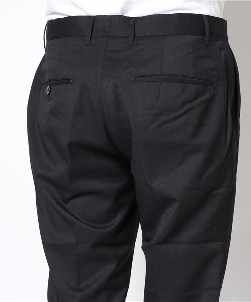 BEAUTY&YOUTH UNITED ARROWS（ビューティーアンドユースユナイテッドアローズ）の「BY TW/サージ ノープリーツ アンクルパンツ◆（スラックス・メンズ・ダークグレー/ネイビー/その他1・SMALL/MEDIUM/LARGE/X-LARGE）」の7枚目の写真