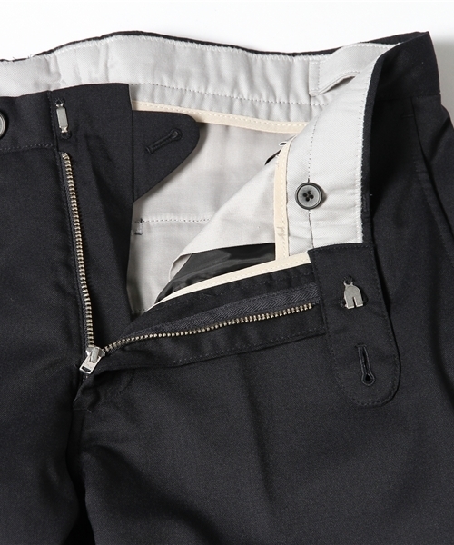 BEAUTY&YOUTH UNITED ARROWS（ビューティーアンドユースユナイテッドアローズ）の「BY TW/サージ ノープリーツ アンクルパンツ◆（スラックス・メンズ・ダークグレー/ネイビー/その他1・SMALL/MEDIUM/LARGE/X-LARGE）」の10枚目の写真