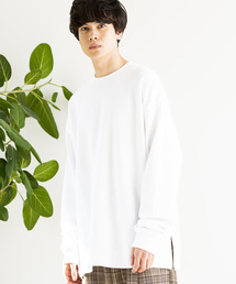 WEGO | WEGO/サイドスリットカラー起毛プルオーバー(スウェット)