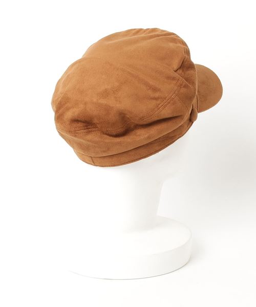 flower（フラワー）の「スエードマリンキャスケット（キャスケット・レディース・ブラック/ブラウン・FREE）」の3枚目の写真