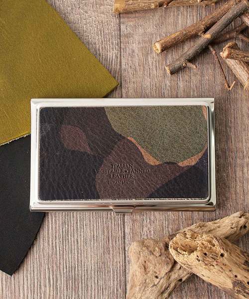 Add+�i�A�b�h�j�́u��Add+ ITALY LEATHER���G���o�}�b�g���U�[�J�[�h�P�[�X �C�^���A�����U�[�g�p ���h���� �{�v��MADE IN JAPAN���i���h����j�v�b�O���[