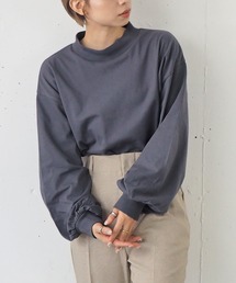 【ZOZO限定アイテム】モックネックボリューム袖ロンT