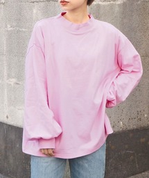 【ZOZO限定アイテム】モックネックボリューム袖ロンT
