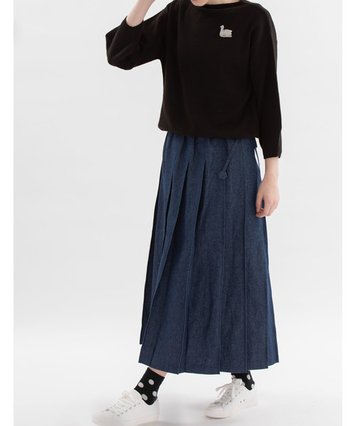 nop de nod（ノップドゥノッド）の「リネンコットンデニムステッチ