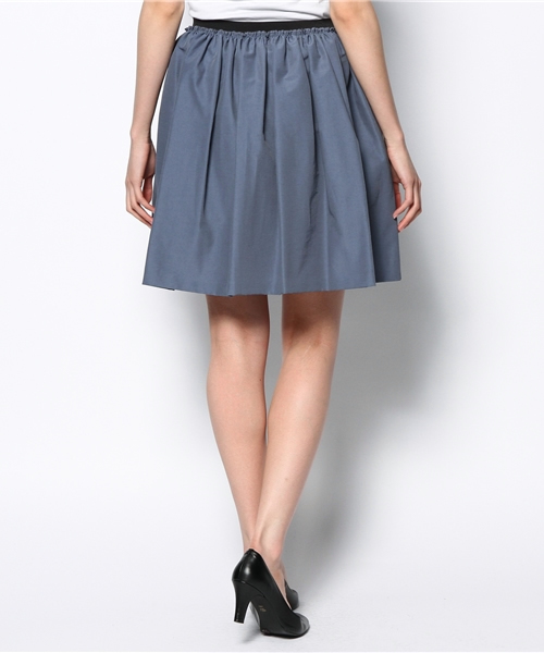 fennica（フェニカ）の「dahl'ia / ギャザースカート（スカート・レディース・ブルー系その他・ONE SIZE）」の3枚目の写真