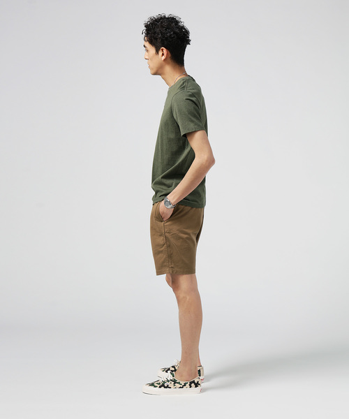 ZOZO（ゾゾ）の「フライスクルーネックTシャツ（パターンオーダー）/カーキ[MEN]（Tシャツ/カットソー・メンズ・カーキ・マルチサイズ）」の11枚目の写真