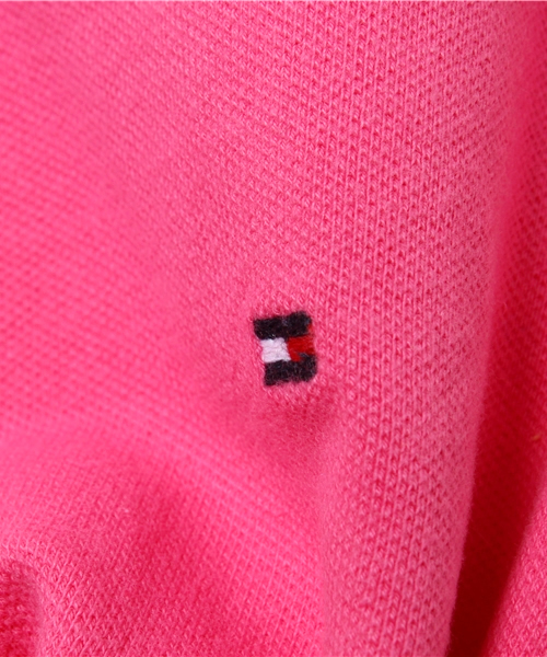 TOMMY HILFIGER（トミーヒルフィガー）の「GIRLS POLO DRESS S/S（ワンピース・キッズ・グリーン/ピンク/レッド・130/140/150/160）」の8枚目の写真