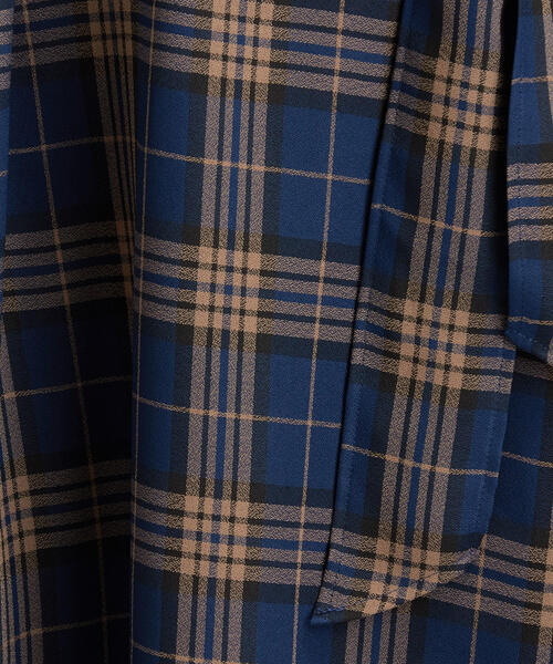 デミルクスビームス シアーチェック2WAYワンピース Demi-Luxe BEAMS