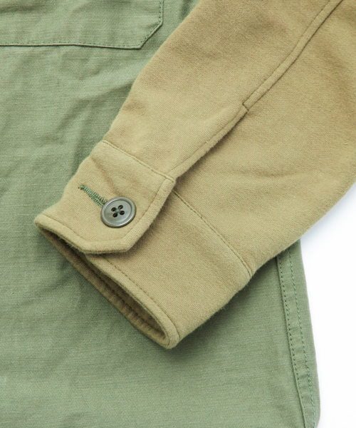 BEAUTY&YOUTH UNITED ARROWS（ビューティーアンドユースユナイテッドアローズ）の「BY コンビ ユーティリティ Vカーディガン◆（ミリタリージャケット・メンズ・オリーブ/ネイビー・LARGE/X-LARGE/SMALL/MEDIUM）」の6枚目の写真