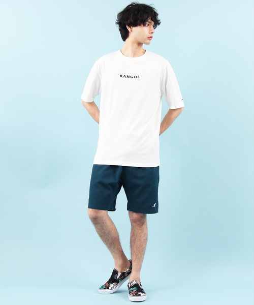 KANGOL(カンゴール)の「【別注】KANGOL×8(eight) コラボ半袖Tシャツ(Tシャツ/カットソー・メンズ・オフホワイト/ブラック/トップグレー/ベージュ/ネイビー・MEDIUM/LARGE)」の14枚目の写真