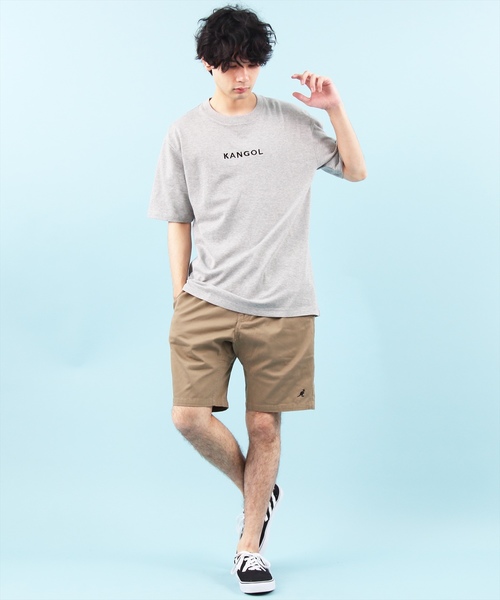 KANGOL(カンゴール)の「【別注】KANGOL×8(eight) コラボ半袖Tシャツ(Tシャツ/カットソー・メンズ・オフホワイト/ブラック/トップグレー/ベージュ/ネイビー・MEDIUM/LARGE)」の18枚目の写真