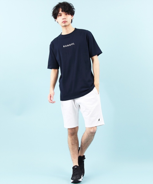 KANGOL(カンゴール)の「【別注】KANGOL×8(eight) コラボ半袖Tシャツ(Tシャツ/カットソー・メンズ・オフホワイト/ブラック/トップグレー/ベージュ/ネイビー・MEDIUM/LARGE)」の7枚目の写真