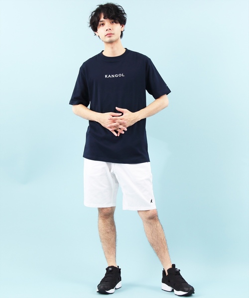 KANGOL(カンゴール)の「【別注】KANGOL×8(eight) コラボ半袖Tシャツ(Tシャツ/カットソー・メンズ・オフホワイト/ブラック/トップグレー/ベージュ/ネイビー・MEDIUM/LARGE)」の15枚目の写真