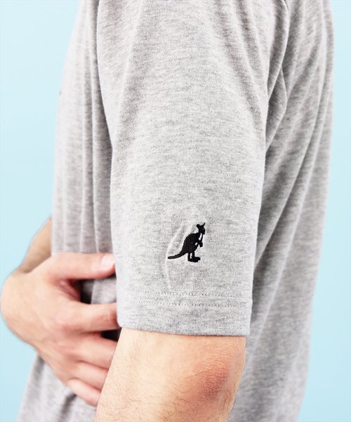 KANGOL(カンゴール)の「【別注】KANGOL×8(eight) コラボ半袖Tシャツ(Tシャツ/カットソー・メンズ・オフホワイト/ブラック/トップグレー/ベージュ/ネイビー・MEDIUM/LARGE)」の8枚目の写真