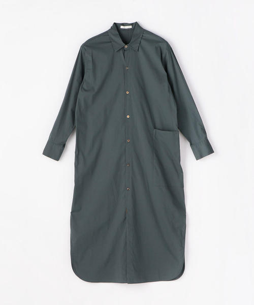 セール ストレッチブロード ロングシャツワンピース シャツワンピース Galerie Vie ギャルリー ヴィー のファッション通販 Zozotown
