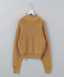 ロクビューティアンドユース 6(ROKU) BEAUTY＆YOUTH RIB TURTLE NECK KNIT タートルネックニット 8613-105 楽天市場】＜6(ROKU)＞COTTON POLYESTER RIB TURTLE NECK