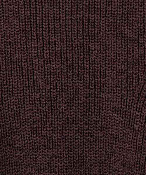 6(ロク)の「<6(ROKU)>HIGH NECK KNIT/ニット ◆(ニット/セーター・レディース・ケリー/ブラウン/イエロー・FREE)」の9枚目の写真