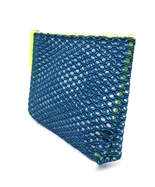 LB-03（エルビー・ゼロスリー）の「03 MESH CLUTCH BAG（クラッチバッグ・レディース・ピンク系/イエロー系/ブルー系・FREE）」の8枚目の写真