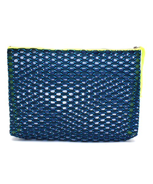 LB-03（エルビー・ゼロスリー）の「03 MESH CLUTCH BAG（クラッチバッグ・レディース・ピンク系/イエロー系/ブルー系・FREE）」の4枚目の写真