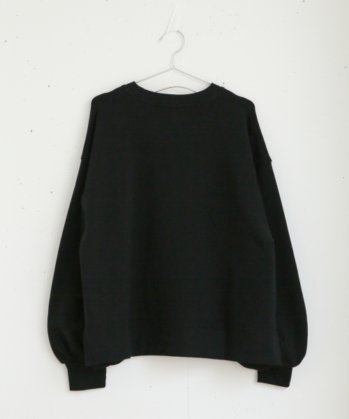 LOWRYS FARM（ローリーズファーム）の「キモウストレッチウラケプルオーバー　858657（スウェット・レディース・ブラック/パープル/アイボリー/ブラウン・FREE）」の12枚目の写真