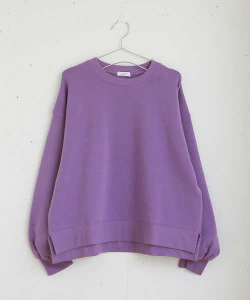 LOWRYS FARM（ローリーズファーム）の「キモウストレッチウラケプルオーバー　858657（スウェット・レディース・ブラック/パープル/アイボリー/ブラウン・FREE）」の20枚目の写真