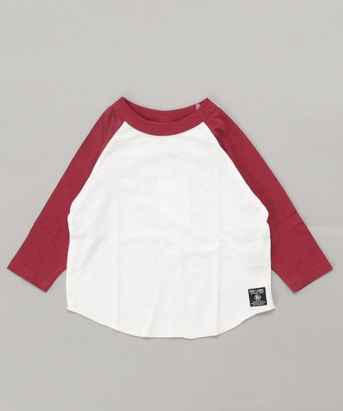RED LABEL（レッドレーベル）の「RAGLAN T-SHIRTS（Tシャツ/カットソー・キッズ・ブラウン/ブルー/レッド/ブラック・150/160/100/110/120/130/140）」の4枚目の写真