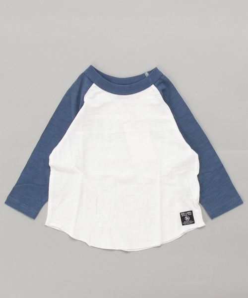 RED LABEL（レッドレーベル）の「RAGLAN T-SHIRTS（Tシャツ/カットソー・キッズ・ブラウン/ブルー/レッド/ブラック・150/160/100/110/120/130/140）」の3枚目の写真