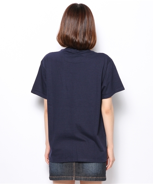 CIAOPANIC(チャオパニック)の「【Ciaopanic】シアトルロゴTee(Tシャツ/カットソー・レディース・ホワイト/ネイビー・FREE)」の6枚目の写真