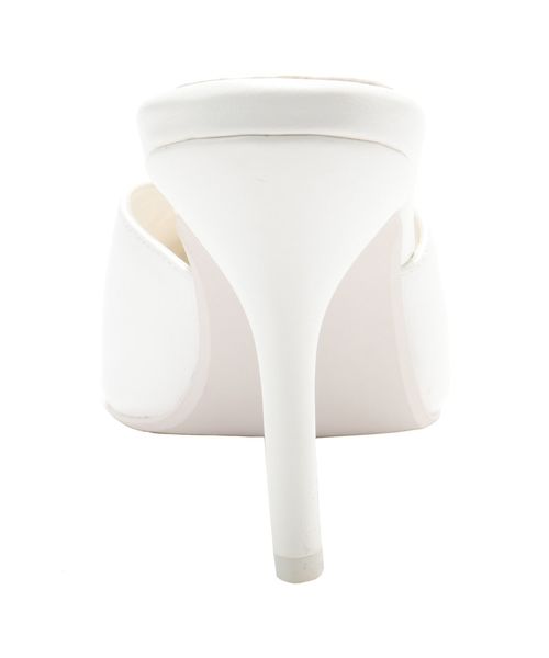 GYDA(ジェイダ)の「Vカットポインテッドミュール(サンダル・レディース・オフホワイト/ブラック・SMALL/MEDIUM/LARGE)」の7枚目の写真