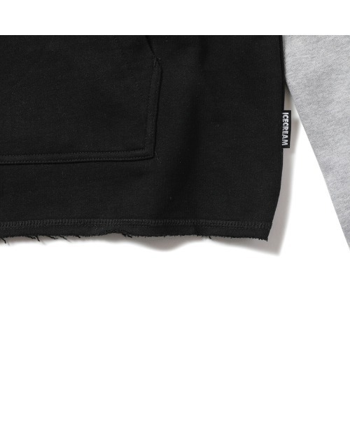 ICECREAM(アイスクリーム)の「ICECREAM RIP CITY PULLOVER HOODIE(パーカー・メンズ・ブラック・LARGE/X-LARGE/SMALL/MEDIUM)」の4枚目の写真