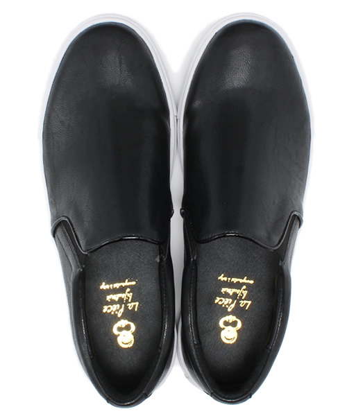 Tiara（ティアラ）の「ノーマルスリッポン（スニーカー・レディース・ブラック/グレー/ネイビー・2/3/4）」の5枚目の写真