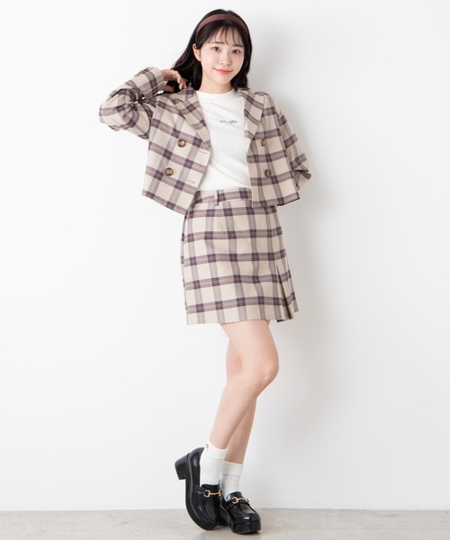 WEGO(ウィゴー)の「WEGO/【セットアップ対応商品】ラップミニスカート(スカート・レディース・ホワイト系その他2/ベージュ系その他2・FREE)」の13枚目の写真