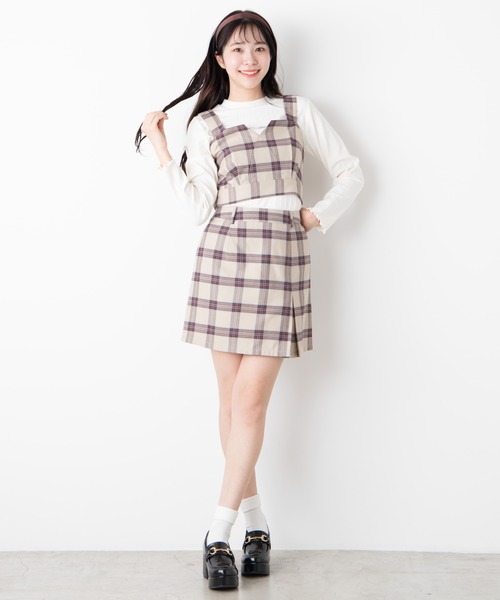 WEGO(ウィゴー)の「WEGO/【セットアップ対応商品】ラップミニスカート(スカート・レディース・ホワイト系その他2/ベージュ系その他2・FREE)」の16枚目の写真