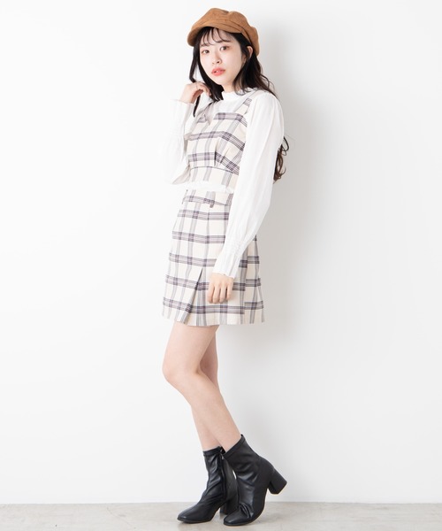 WEGO(ウィゴー)の「WEGO/【セットアップ対応商品】ラップミニスカート(スカート・レディース・ホワイト系その他2/ベージュ系その他2・FREE)」の11枚目の写真