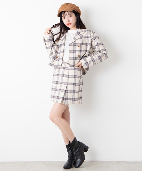 WEGO(ウィゴー)の「WEGO/【セットアップ対応商品】ラップミニスカート(スカート・レディース・ホワイト系その他2/ベージュ系その他2・FREE)」の14枚目の写真