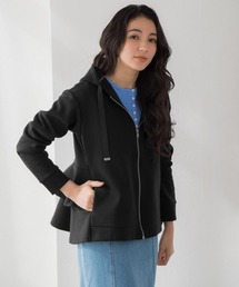 Pierrot（ピエロ）の「ボンディングバックフレアパーカー（パーカー・レディース）」