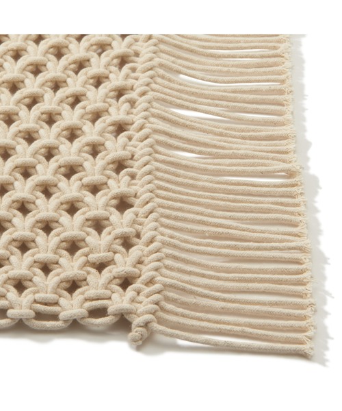 Francfranc（フランフラン）の「マーリー マット 600×450 ナチュラル（ラグ/マット・レディース・ナチュラル・FREE）」の2枚目の写真