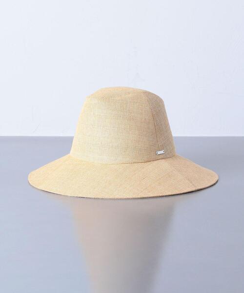 UNITED ARROWS（ユナイテッドアローズ）の「UWFM PAPER MANISH UV ハット（ハット・レディース・ベージュ/ナチュラル・FREE）」の4枚目の写真